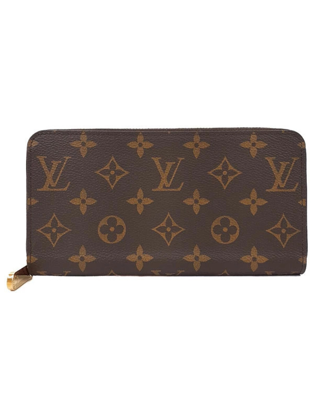 Louis Vuitton Monogram Zippy Wallet Round Zipper Long